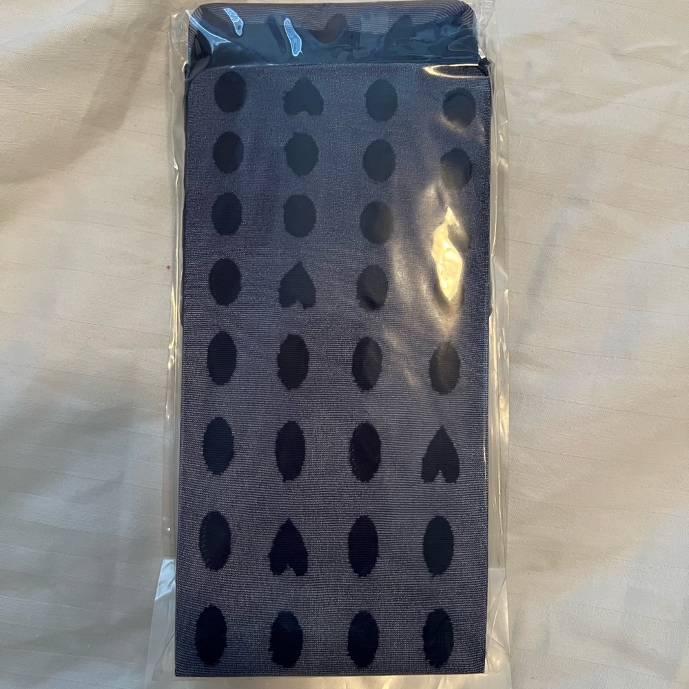 New Kate Spade Tight French Navy with Dot & Heart Size S/M